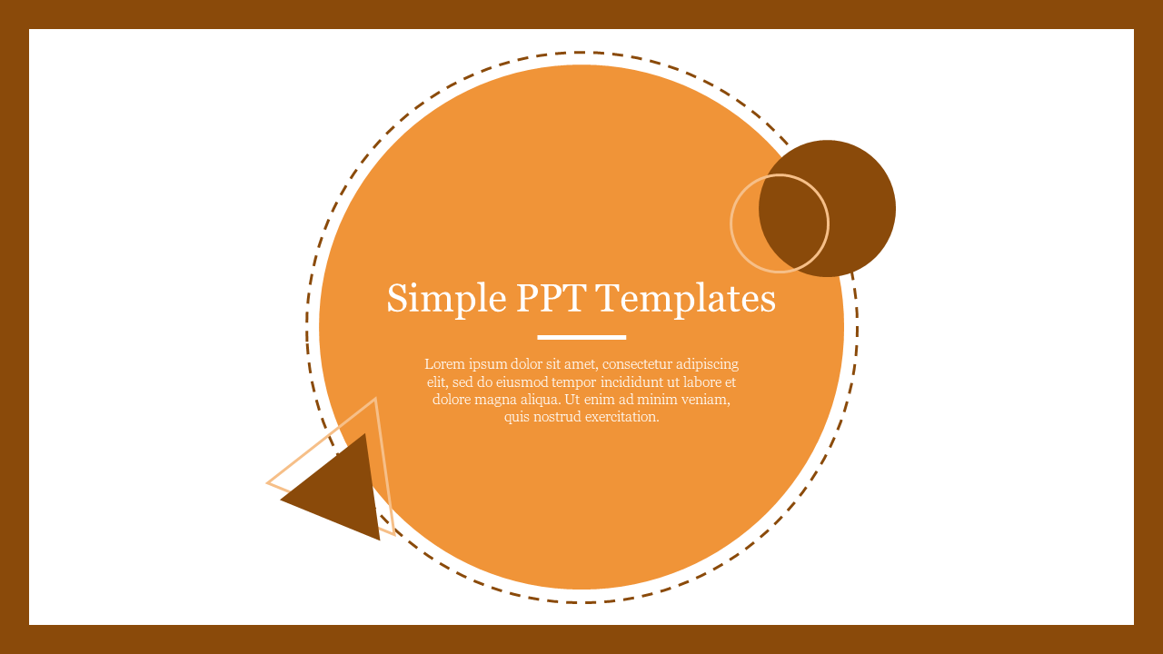 Free - Effective Simple PPT Templates Presentation Slide 